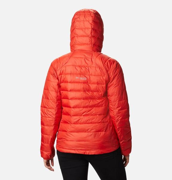 Columbia Snow Country Hooded Jacket Orange For Women's NZ5294 New Zealand